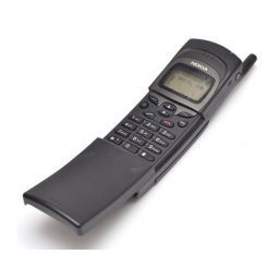 Nokia 8110 Manuel utilisateur | Fixfr