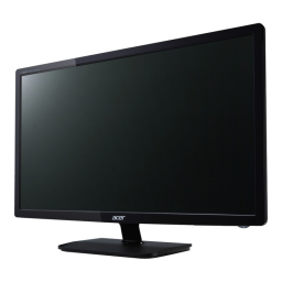 Acer V185HL, V195HQL, V205HL, V235HL : IA et PDF | Fixfr