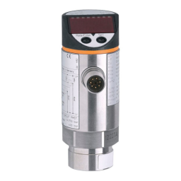 IFM PNI022 Pressure sensor Mode d'emploi | Fixfr