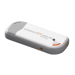 Terratec CINERGY A USB XS TECHNICAL DATA Manuel utilisateur | Fixfr