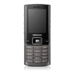 Samsung SGH-D780M Manuel utilisateur