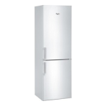 Whirlpool WBE33774 NFC W Fridge/freezer combination Manuel utilisateur