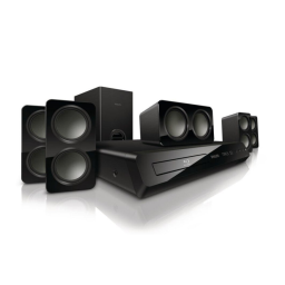 Philips HTS3541 Mode d'emploi: Q&R IA + Téléchargement PDF | Fixfr