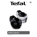 Tefal FZ7600CH ACTIFRY GENIUS Friteuse sans huile Manuel utilisateur