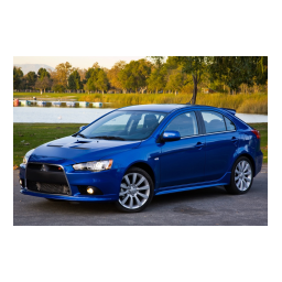 Mitsubishi Lancer Sportback Manuel utilisateur | Fixfr