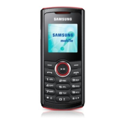 Samsung GT-E2121B Manuel utilisateur | Fixfr