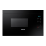 Samsung MS22M8054AK Micro-ondes solo encastrable 22L - Manuel utilisateur