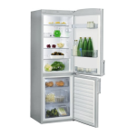 Whirlpool WBE3411 A+S Fridge/freezer combination Manuel utilisateur