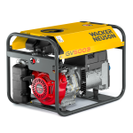 Wacker Neuson GV7003A Portable Generator Manuel utilisateur