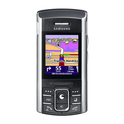 Samsung SGH-D720 Manuel utilisateur | Fixfr