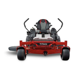 Toro TimeCutter HD XS5450 Riding Mower Riding Product Manuel utilisateur | Fixfr