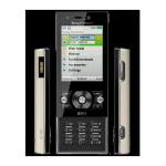 Sony Ericsson G705 Manuel utilisateur