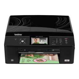 Brother MFC-J835DW Inkjet Printer Manuel utilisateur | Fixfr