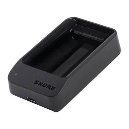 Shure SBC10-903 Battery Charger Mode d'emploi | Fixfr