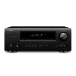 Denon AVR-1612 5.1-Channel AV Surround Receiver Mode d'emploi