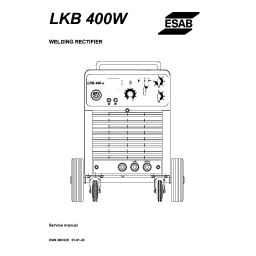 ESAB LKB 400W/WS: Manuel d'Instructions + Chat IA | Fixfr
