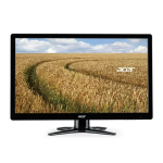 Acer g246hyl Monitor Manuel utilisateur