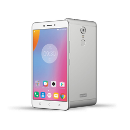 Lenovo K6 Note Manuel utilisateur | Fixfr