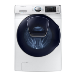 Samsung WF16J6500EW Lave-linge maxi-capacité AddWash 16kg - WF16J6500EW Manuel utilisateur | Fixfr
