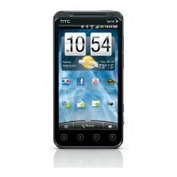 HTC EVO 3D Manuel utilisateur | Fixfr