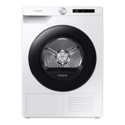 Samsung DV80T5220AW Sèche linge pompe à chaleur Product fiche | Fixfr