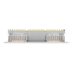 DeLOCK 66877 19&Prime; Patch Panel 16 port Cat.6A 1U grey Fiche technique