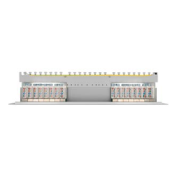 DeLOCK 66877 19″ Patch Panel 16 port Cat.6A 1U grey Fiche technique | Fixfr