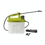 Sun Joe SJ-APS-2G Cordless All Purpose Chemical Sprayer Manuel du propri&eacute;taire