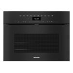 Miele H 7440 BPX Four compact sans poign&eacute;e design facile &agrave; combiner Manuel utilisateur