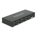 DeLOCK 87681 DVI Splitter 8 Port Fiche technique