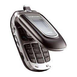 Samsung SGH-Z140 Manuel utilisateur | Fixfr