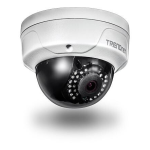 Trendnet TV-IP315PI Indoor / Outdoor 4 MP PoE Dome Day / Night Network Camera Fiche technique