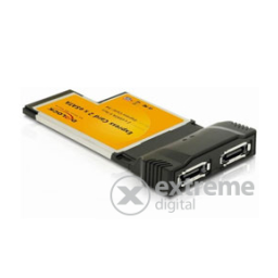 DeLOCK 61382 Express Card > 2 x eSATA 3 Gb/s Manuel utilisateur | Fixfr