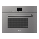 Miele DGM 7640 Four vapeur micro-ondes Cuisson saine Manuel utilisateur