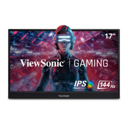 ViewSonic VX1755 MONITOR Mode d'emploi | Fixfr
