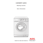 Aeg-Electrolux L52810 Manuel utilisateur