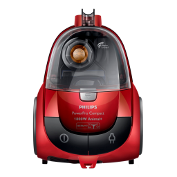 Philips FC8474/01 PowerPro Compact Aspirateur sans sac Manuel utilisateur | Fixfr