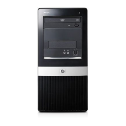 HP Compaq dx2420 Microtower PC Manuel utilisateur | Fixfr