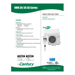 VMH30, VMH36 Manuel Télécommande : Chat IA + PDF | Fixfr