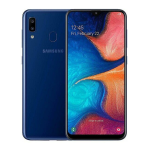 Samsung SM-A202F/DS Galaxy A20e Blue Manuel utilisateur
