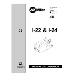 Miller I-22 CE Manuel utilisateur | Fixfr