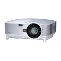 NP3150, NP2150, NP1150, NP3151W: Manuel d'utilisation + IA | Fixfr