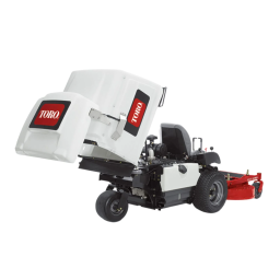 Toro Z Master 8000 Series Riding Mower, Riding Product Manuel utilisateur | Fixfr