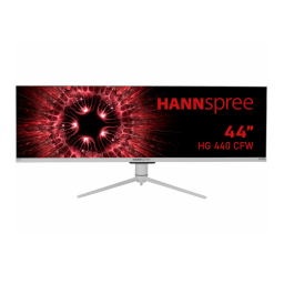 HANNspree HG440CFW Manuel d'utilisation| AI Chat | Fixfr