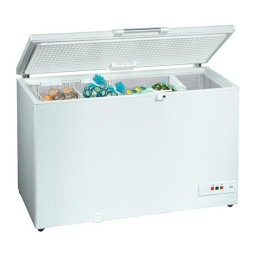 Siemens GT30MA30 Freezer Manuel utilisateur | Fixfr