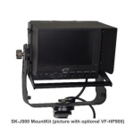 JVC VF-HP900 7&quot; Studio Viewfinder for GY-HC900CH Camera Mode d'emploi