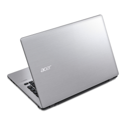 Acer Aspire V3-472PG Notebook Manuel utilisateur | Fixfr