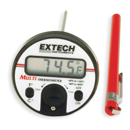 Extech Instruments 392050 Penetration Stem Dial Thermometer Manuel utilisateur | Fixfr