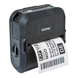 Brother RJ-4040 Mobile Printer Manuel utilisateur | Fixfr