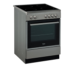 Whirlpool ACMT 6533/IX Cooker Manuel utilisateur